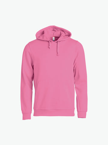 Clique Basic Hoody - Helder Roze Hoodie Clique XS