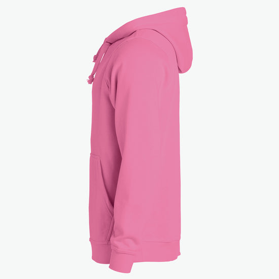 Clique Basic Hoody - Helder Roze Hoodie Clique