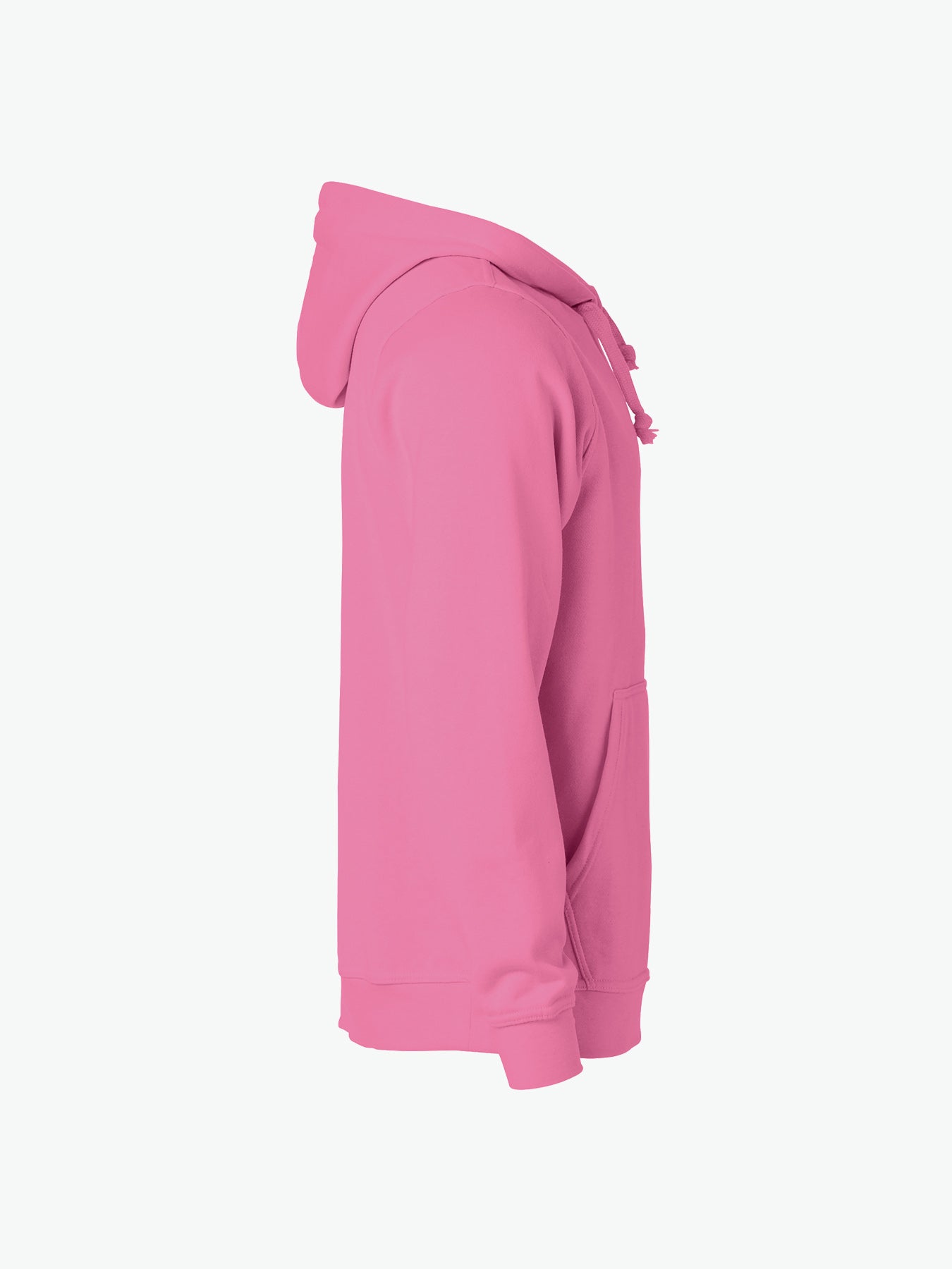 Clique Basic Hoody - Helder Roze Hoodie Clique