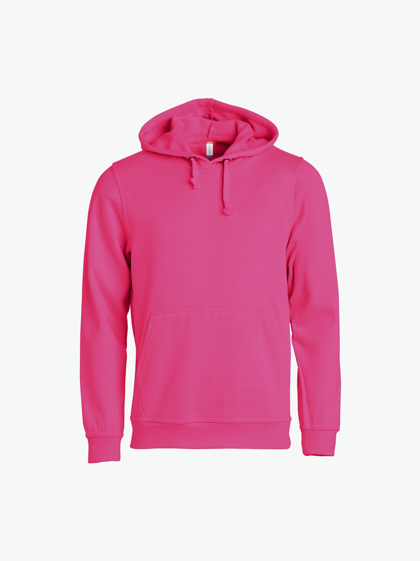 Clique Basic Hoody - Helder Kersen Hoodie Clique XS