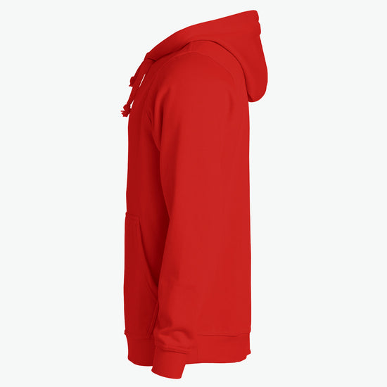 Clique Basic Hoody - Rood Hoodie Clique