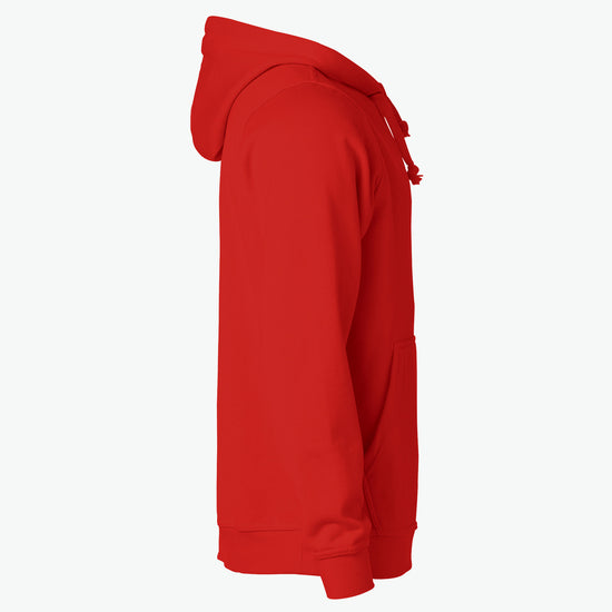 Clique Basic Hoody - Rood Hoodie Clique
