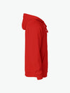 Clique Basic Hoody - Rood Hoodie Clique