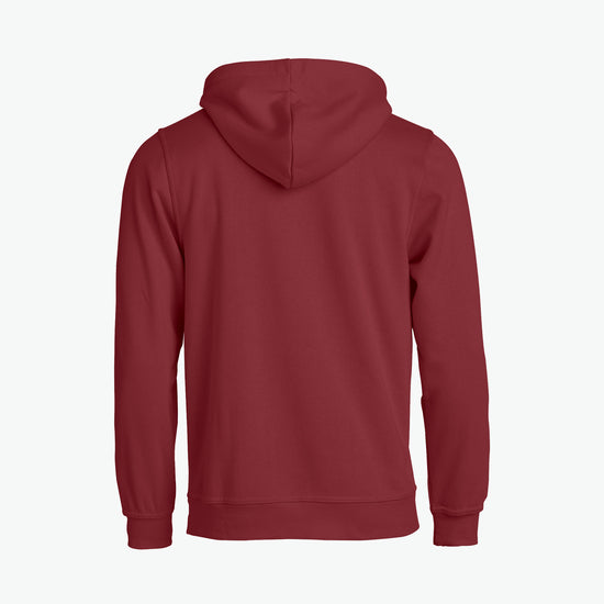 Clique Basic Hoody - Bordeaux Hoodie Clique