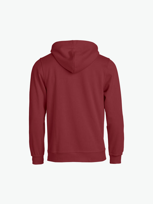 Clique Basic Hoody - Bordeaux Hoodie Clique