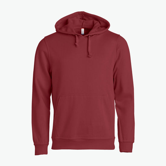 Clique Basic Hoody - Bordeaux Hoodie Clique XS