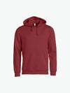 Clique Basic Hoody - Bordeaux Hoodie Clique XS