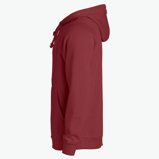 Clique Basic Hoody - Bordeaux Hoodie Clique