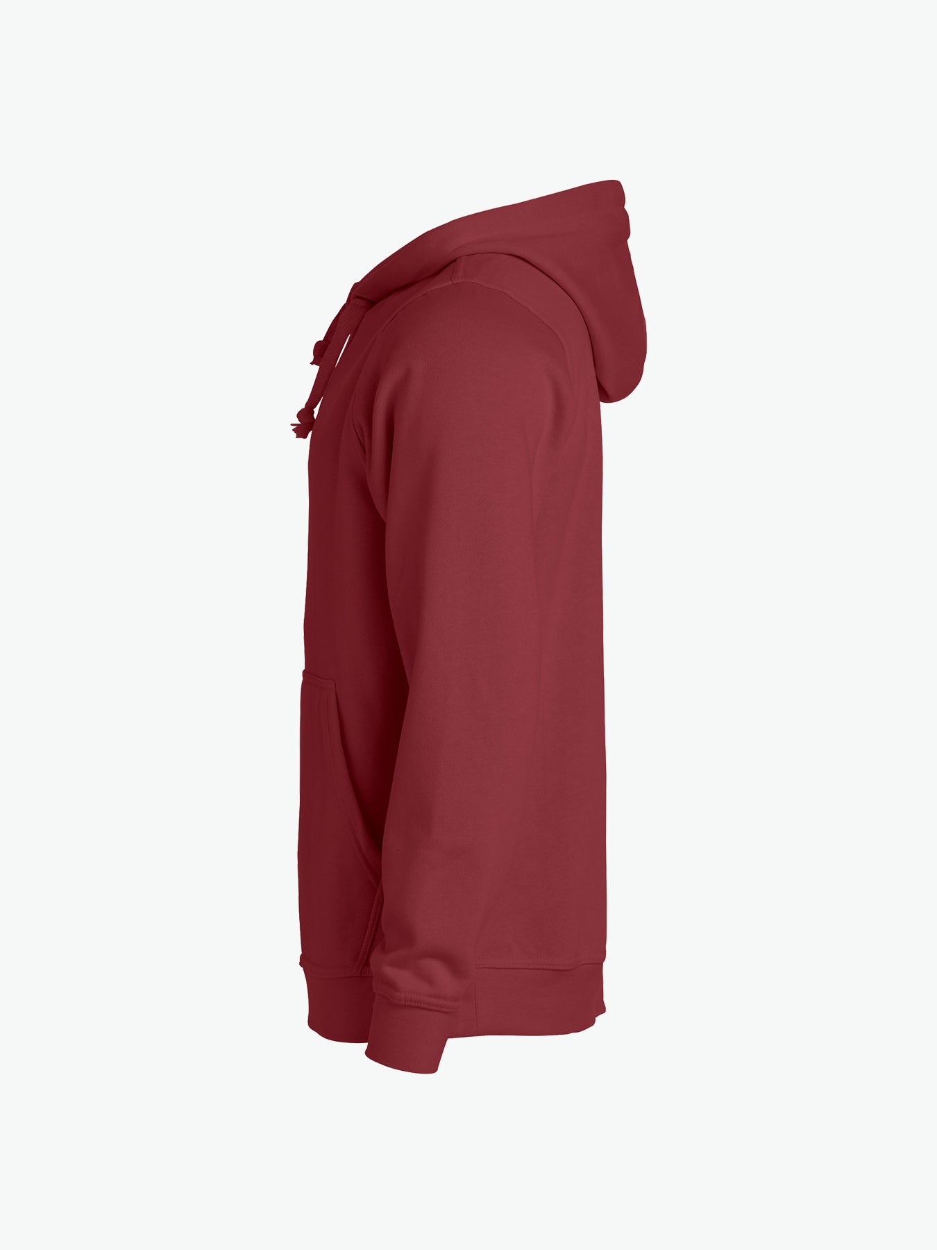 Clique Basic Hoody - Bordeaux Hoodie Clique