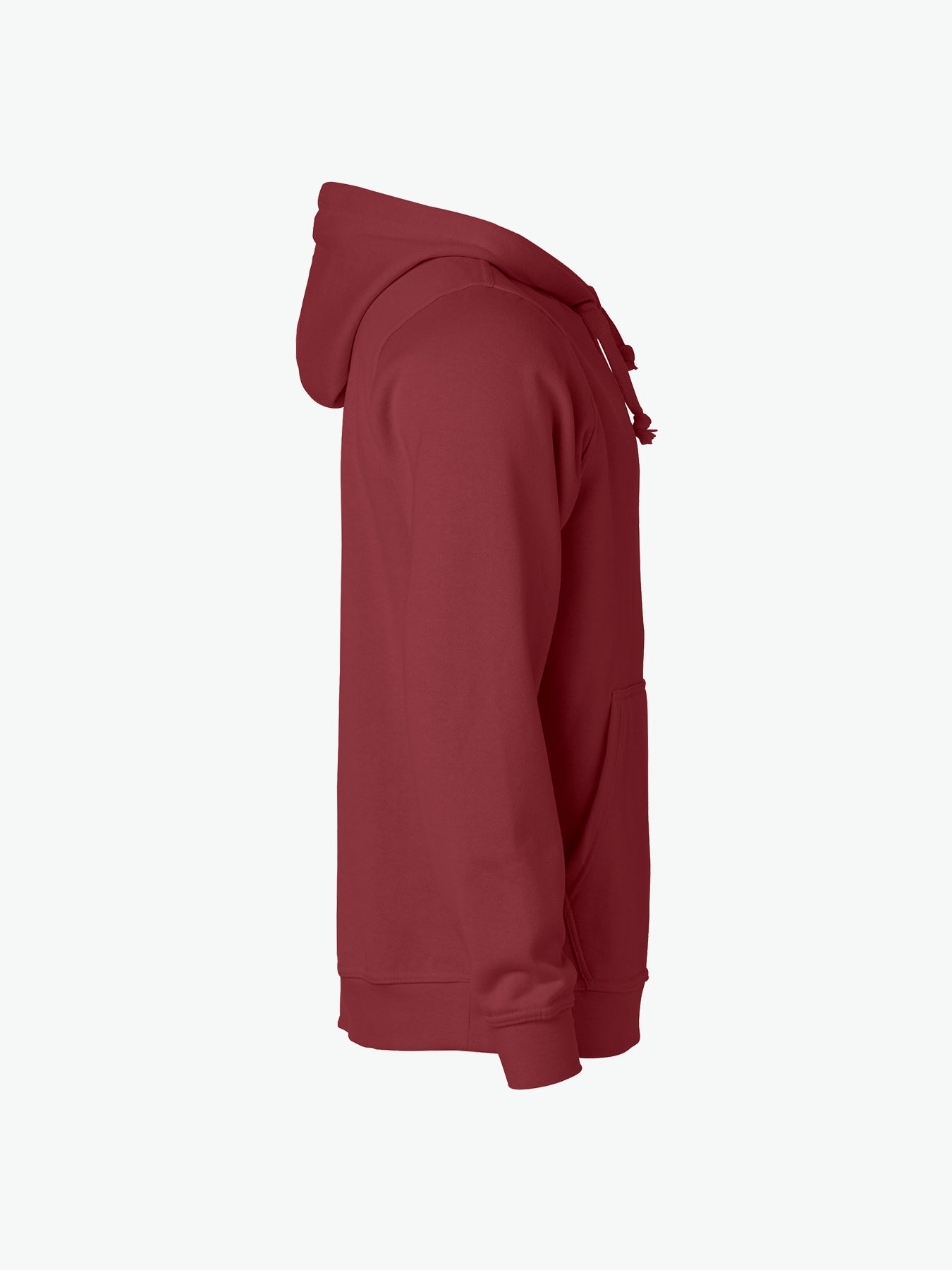 Clique Basic Hoody - Bordeaux Hoodie Clique