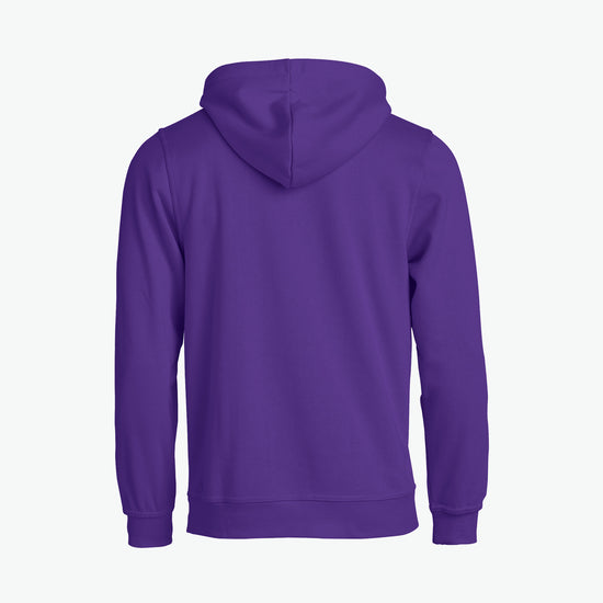 Clique Basic Hoody - Helder Lila Hoodie Clique