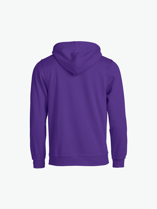 Clique Basic Hoody - Helder Lila Hoodie Clique
