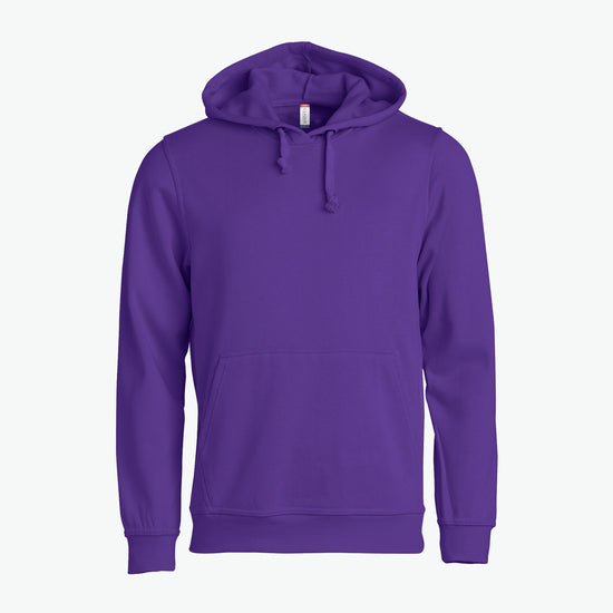 Clique Basic Hoody - Helder Lila Hoodie Clique XS