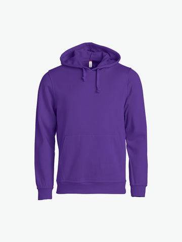 Clique Basic Hoody - Helder Lila Hoodie Clique XS