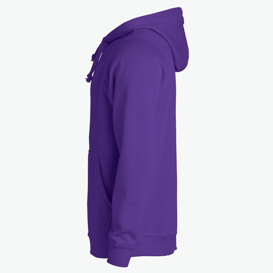 Clique Basic Hoody - Helder Lila Hoodie Clique