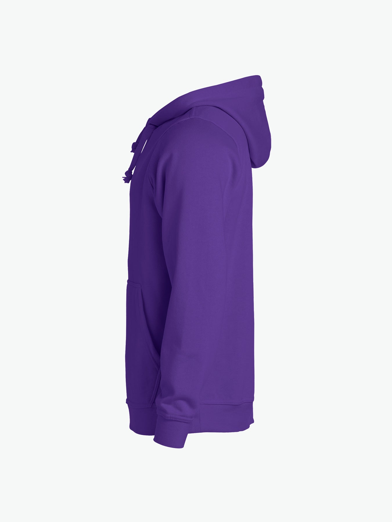 Clique Basic Hoody - Helder Lila Hoodie Clique