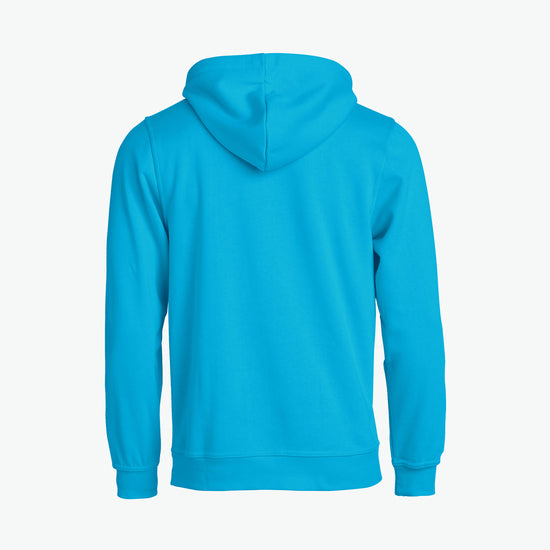 Clique Basic Hoody - Turquoise Hoodie Clique
