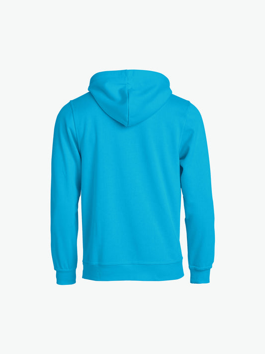 Clique Basic Hoody - Turquoise Hoodie Clique