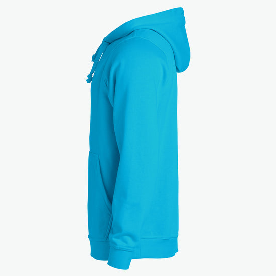 Clique Basic Hoody - Turquoise Hoodie Clique