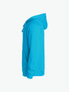 Clique Basic Hoody - Turquoise Hoodie Clique