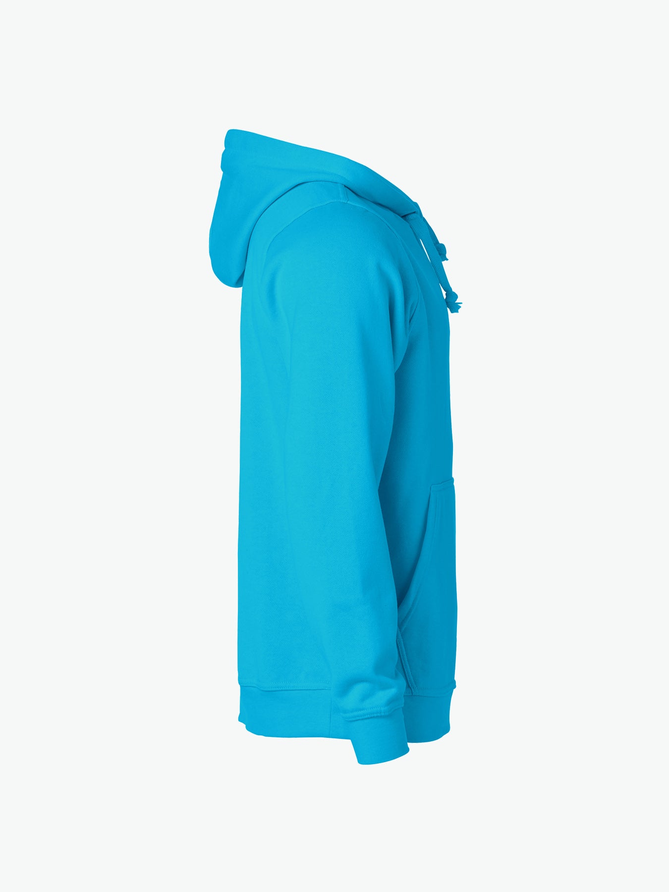 Clique Basic Hoody - Turquoise Hoodie Clique