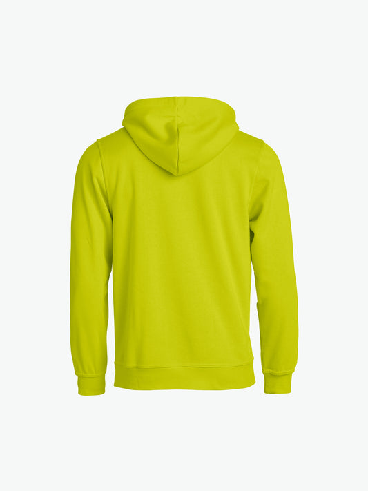 Clique Basic Hoody - Signaalgroen Hoodie Clique