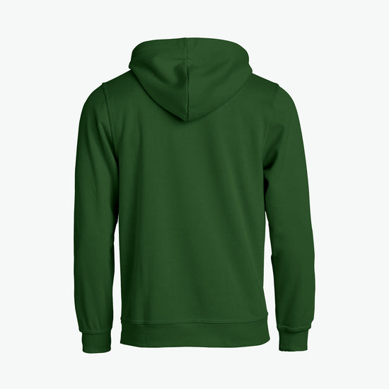 Clique Basic Hoody - Flessengroen Hoodie Clique