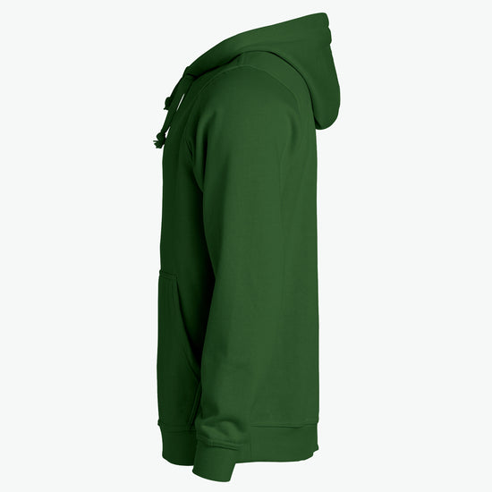 Clique Basic Hoody - Flessengroen Hoodie Clique