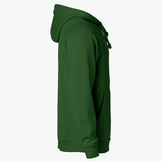 Clique Basic Hoody - Flessengroen Hoodie Clique