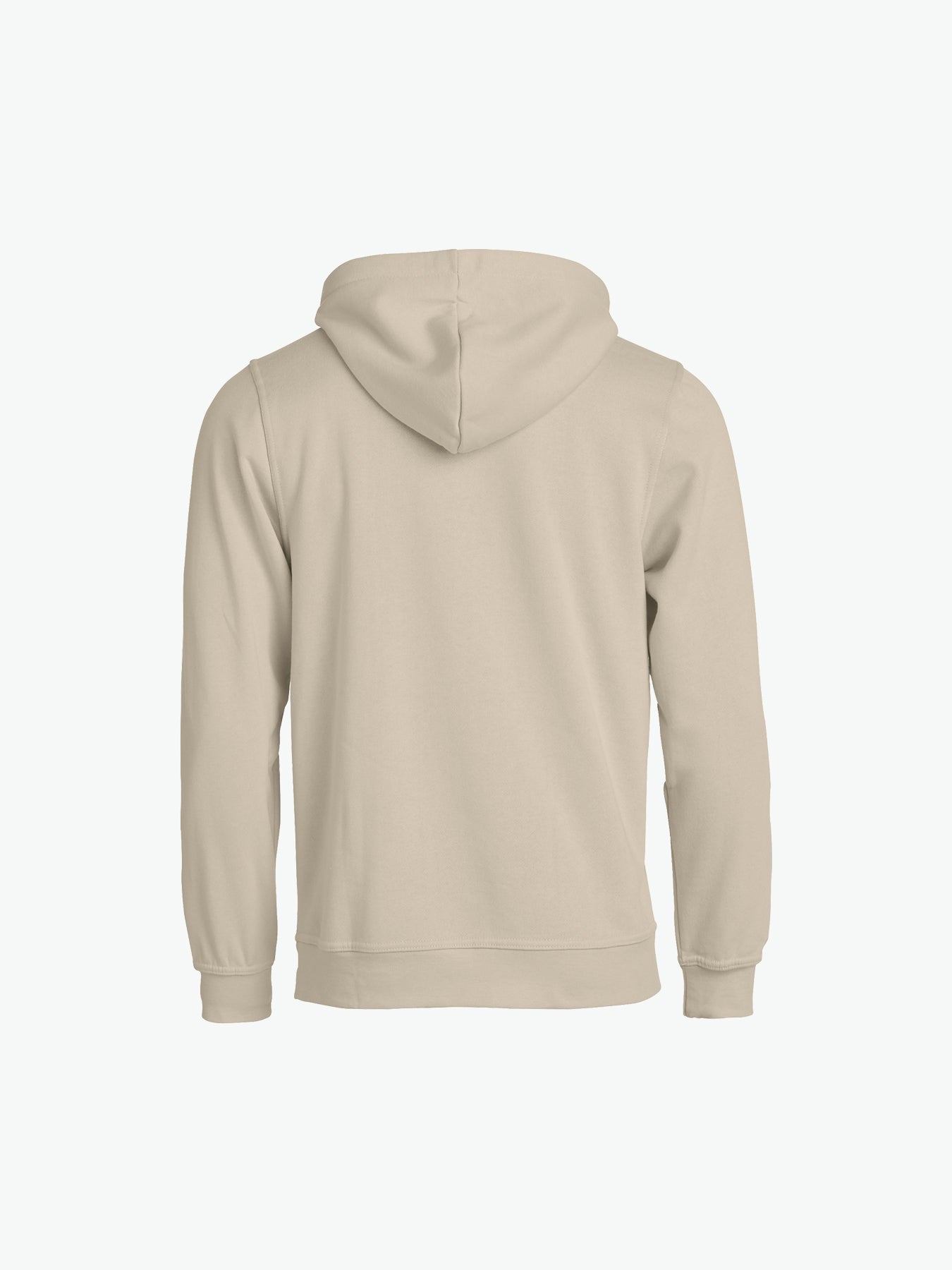 Clique Basic Hoody - Licht Khaki Hoodie Clique
