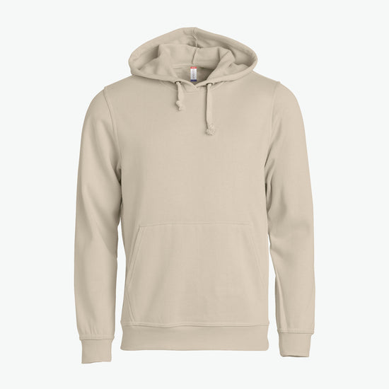 Clique Basic Hoody - Licht Khaki Hoodie Clique XS