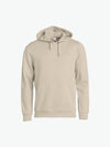 Clique Basic Hoody - Licht Khaki Hoodie Clique XS