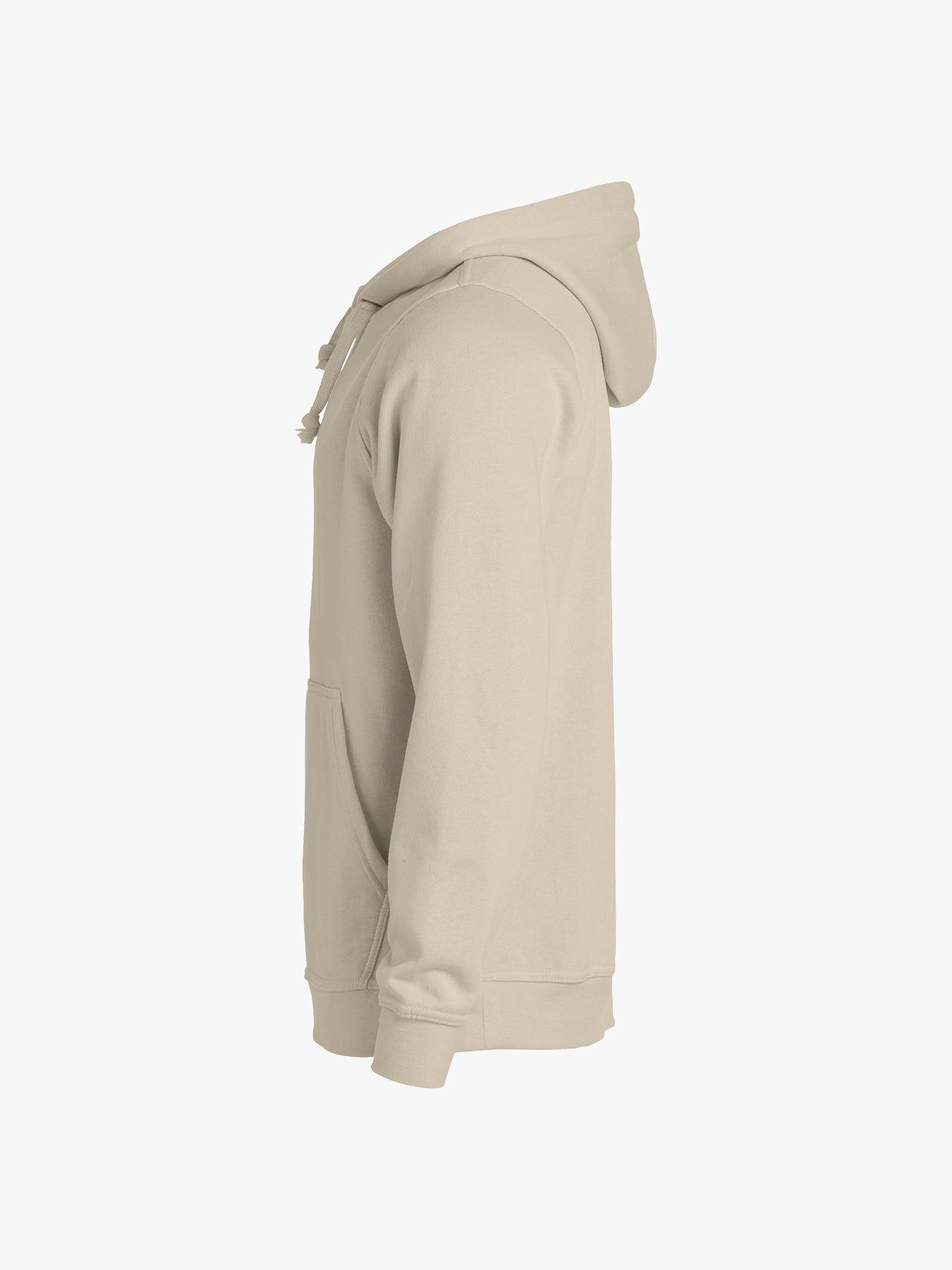 Clique Basic Hoody - Licht Khaki Hoodie Clique