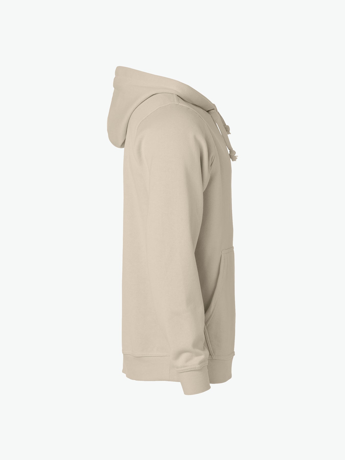 Clique Basic Hoody - Licht Khaki Hoodie Clique