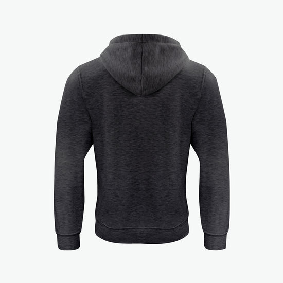 Clique Basic Hoody - Antraciet Melange Hoodie Clique
