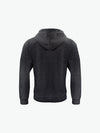 Clique Basic Hoody - Antraciet Melange Hoodie Clique