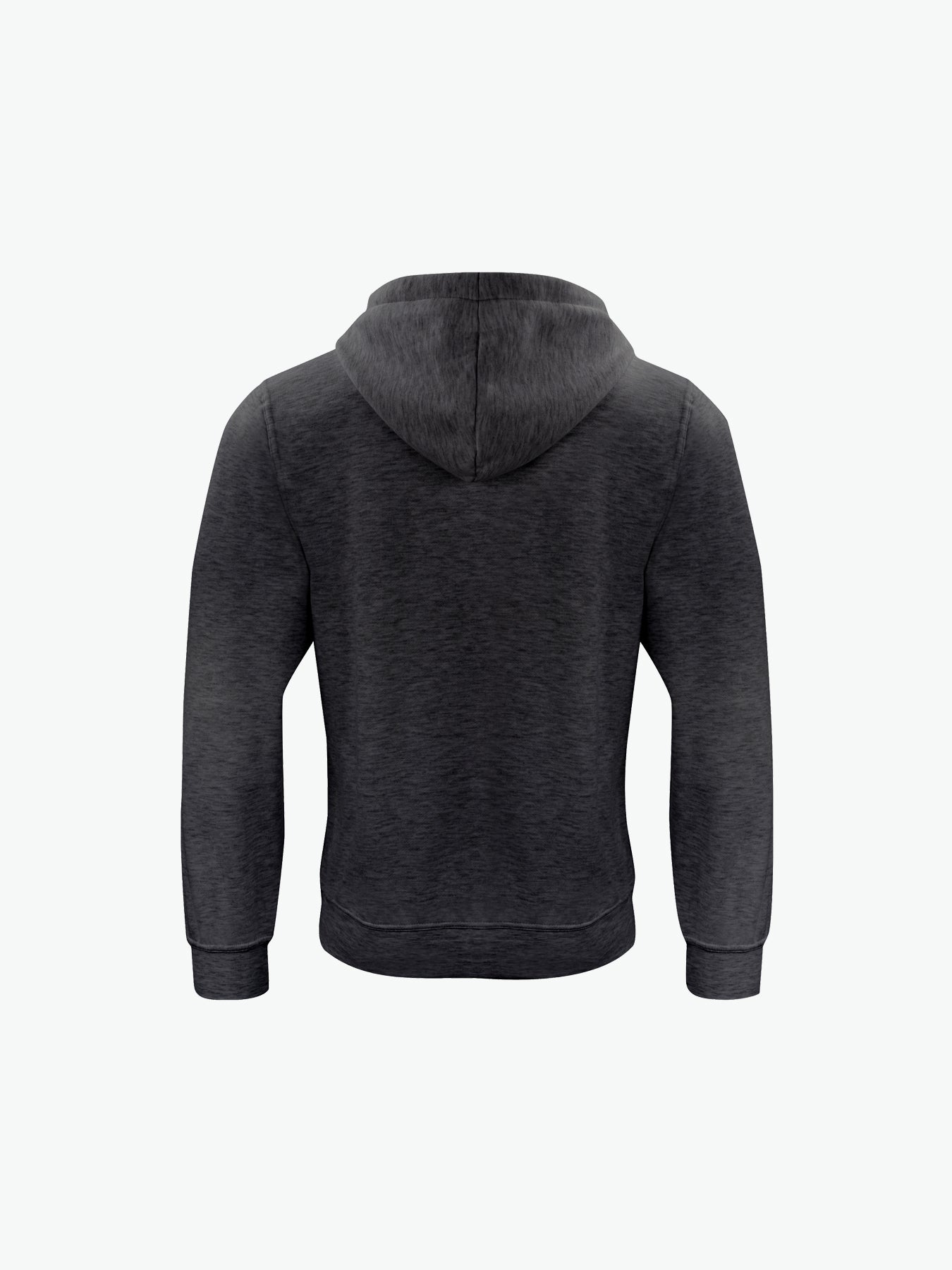Clique Basic Hoody - Antraciet Melange Hoodie Clique