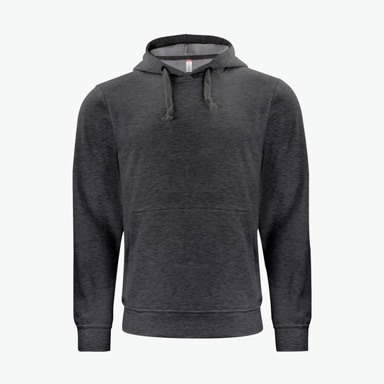 Clique Basic Hoody - Antraciet Melange Hoodie Clique XS
