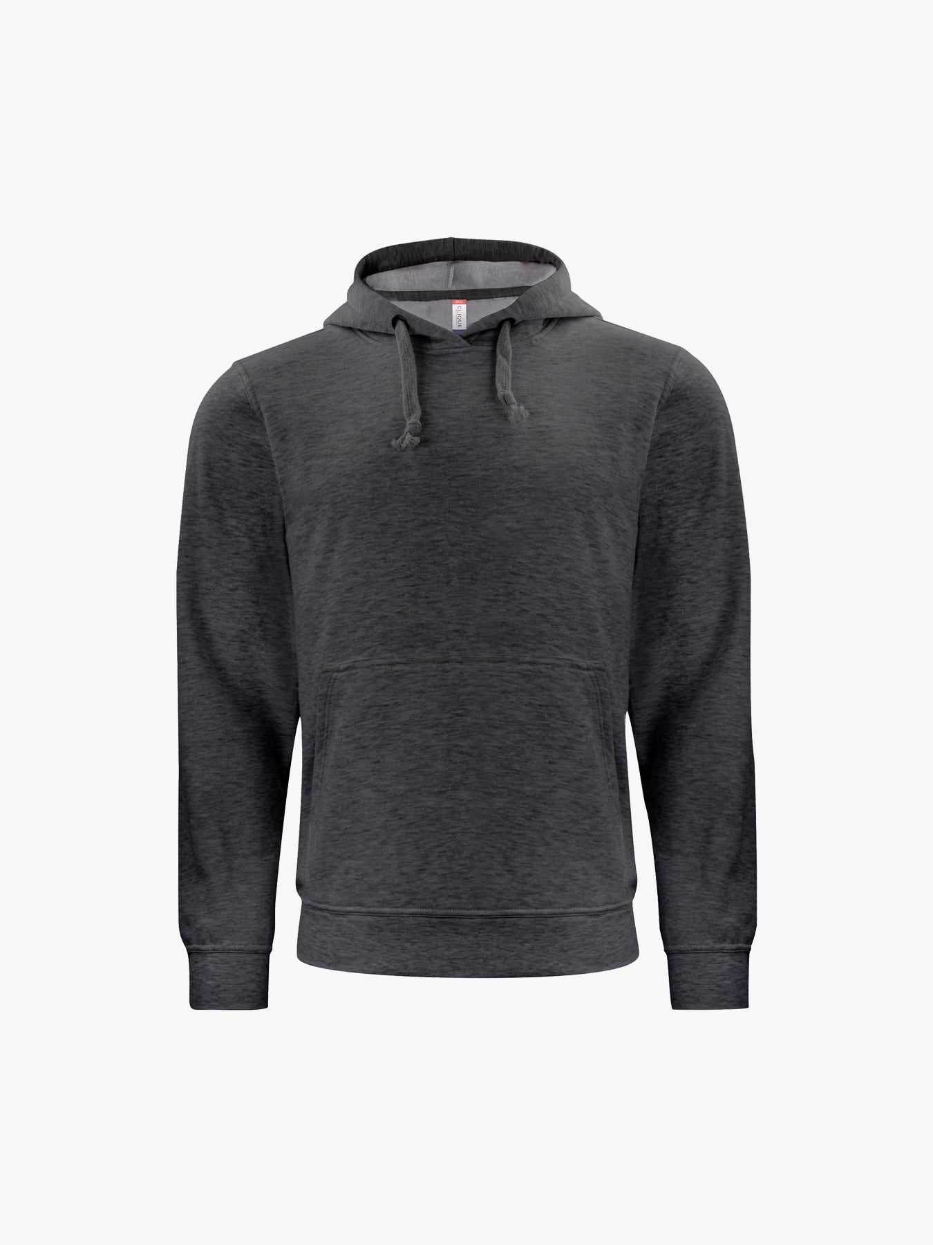 Clique Basic Hoody - Antraciet Melange Hoodie Clique XS