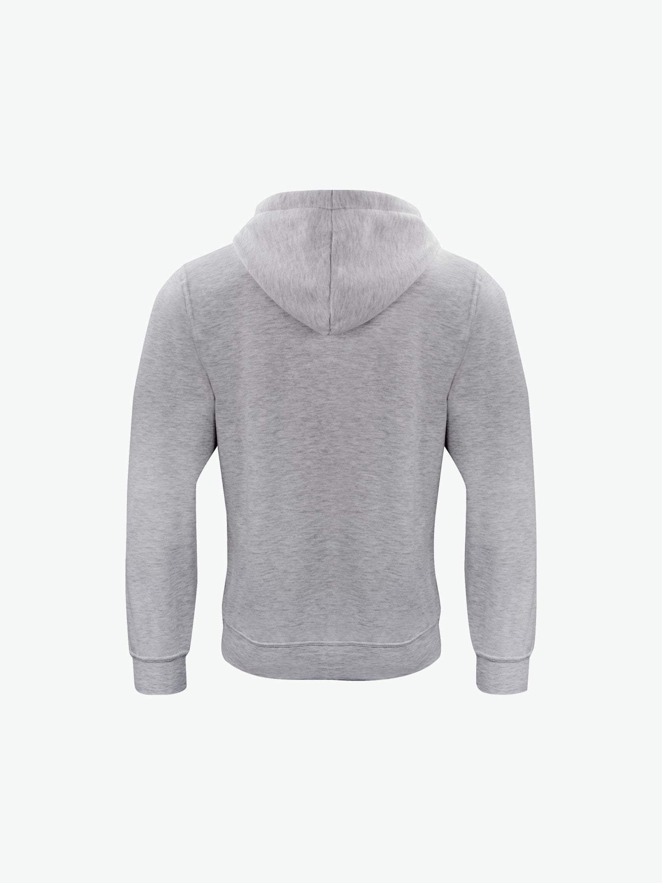 Clique Basic Hoody - Grijsmelange Hoodie Clique