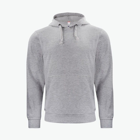 Clique Basic Hoody - Grijsmelange Hoodie Clique XS