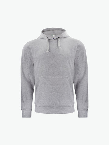 Clique Basic Hoody - Grijsmelange Hoodie Clique XS