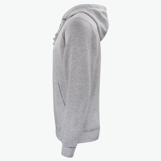 Clique Basic Hoody - Grijsmelange Hoodie Clique