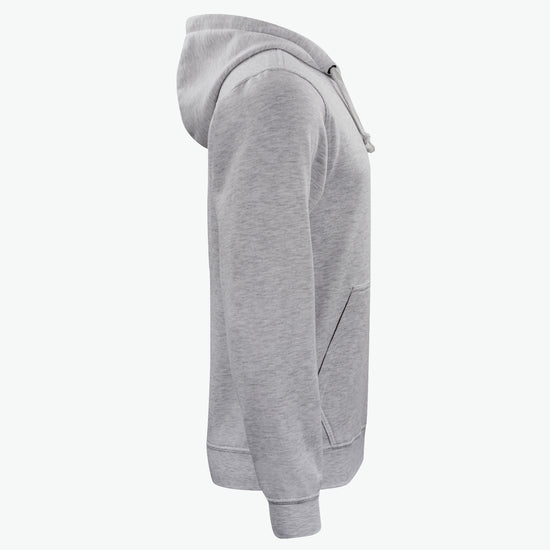 Clique Basic Hoody - Grijsmelange Hoodie Clique