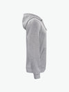 Clique Basic Hoody - Grijsmelange Hoodie Clique