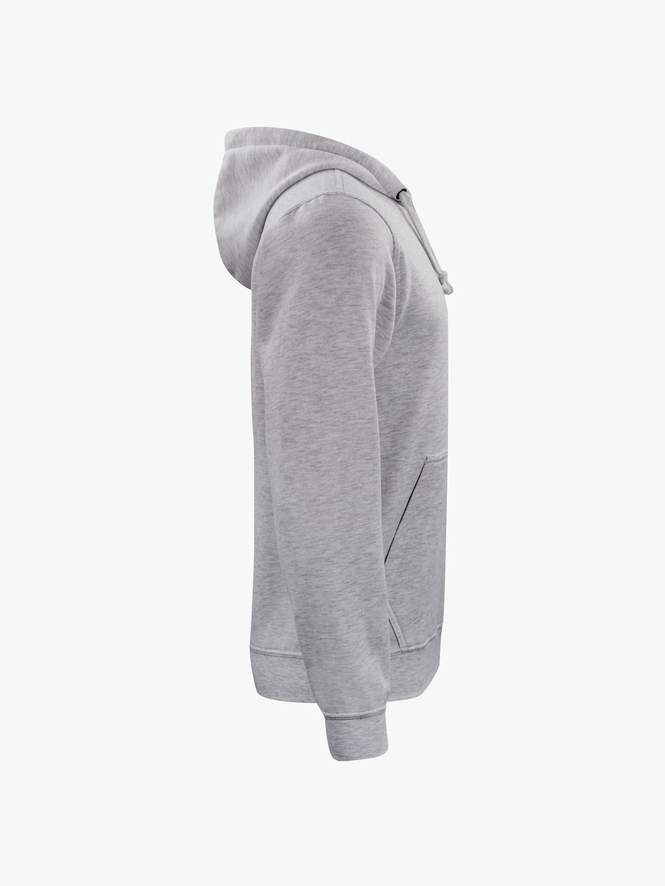 Clique Basic Hoody - Grijsmelange Hoodie Clique