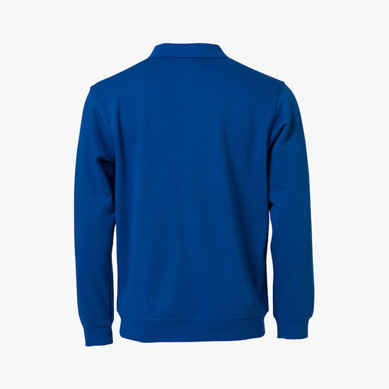 Clique Basic Polo Sweater - Kobalt Polosweater Clique