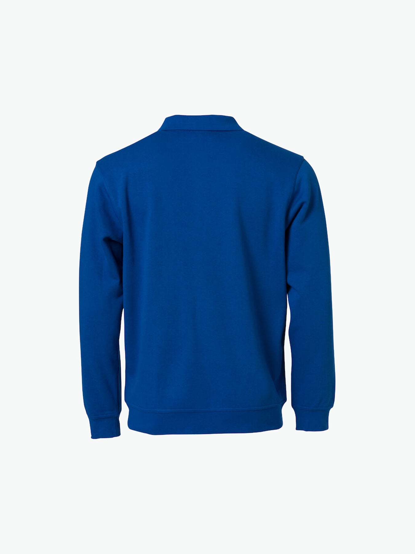 Clique Basic Polo Sweater - Kobalt Polosweater Clique