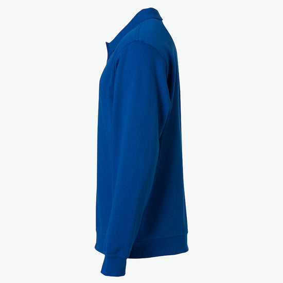 Clique Basic Polo Sweater - Kobalt Polosweater Clique