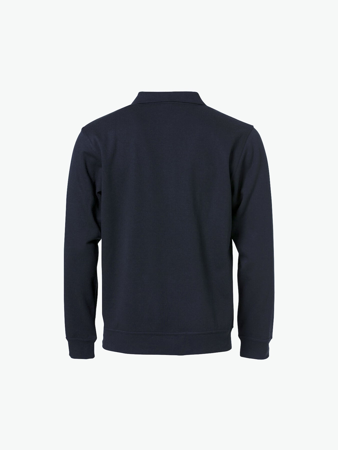 Clique Basic Polo Sweater - Dark Navy Polosweater Clique